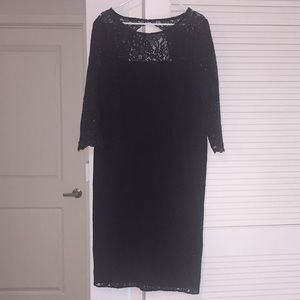 Black Lace Cocktail Dress